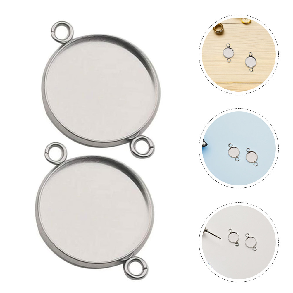 20 Pcs Bracelet Cabochon Conne - Bezels Set Pendant review and price