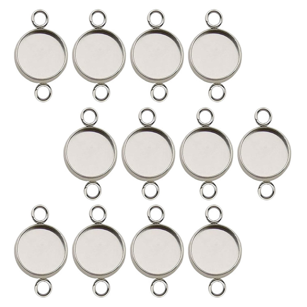 20 Pcs Bracelet Cabochon Conne - Bezels Set Pendant review and price
