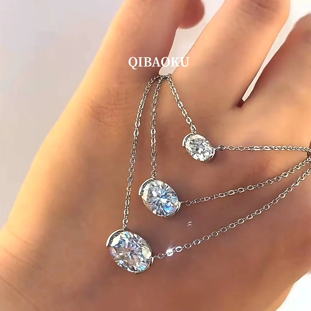 FCGJHW 1-3CT Half Bezel Set Ov - Bezels Set Pendant review and price