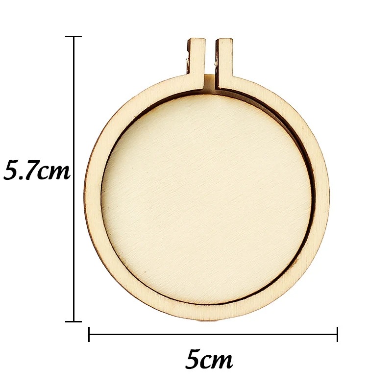 1/3/5pcs Wood Embroidery Hoop  - Wood Ring Blank review and price