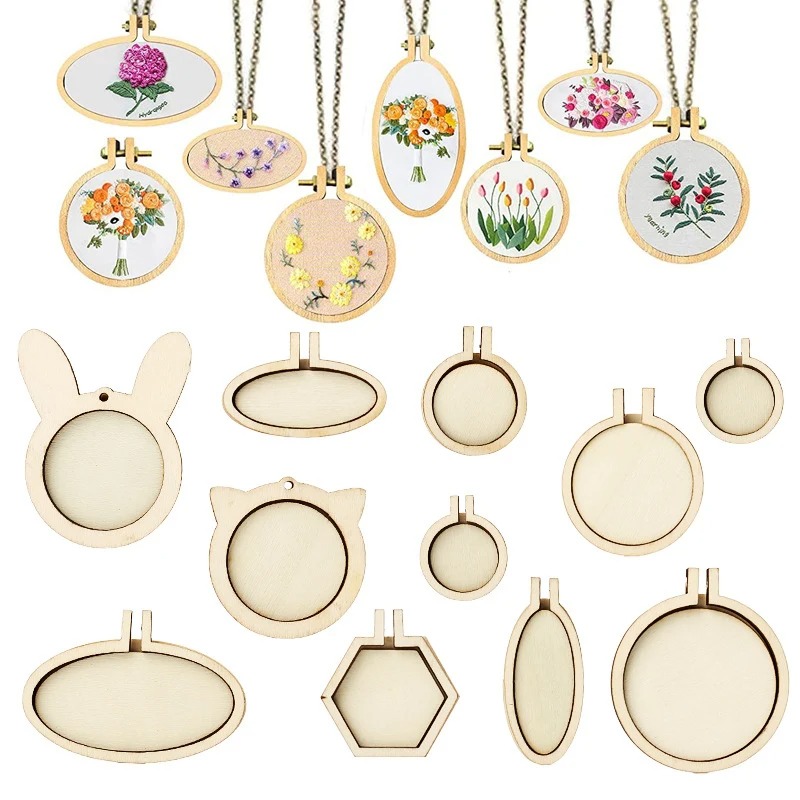 1/3/5pcs Wood Embroidery Hoop  - Wood Ring Blank review and price