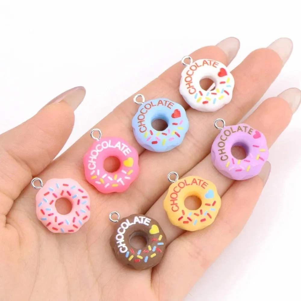 10Pcs Kawaii 3D Bread Donut Re - Resin Crafts Diy review and price