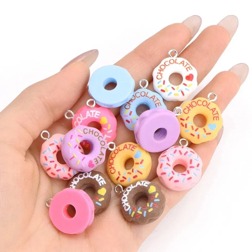 10Pcs Kawaii 3D Bread Donut Re - Resin Crafts Diy review and price