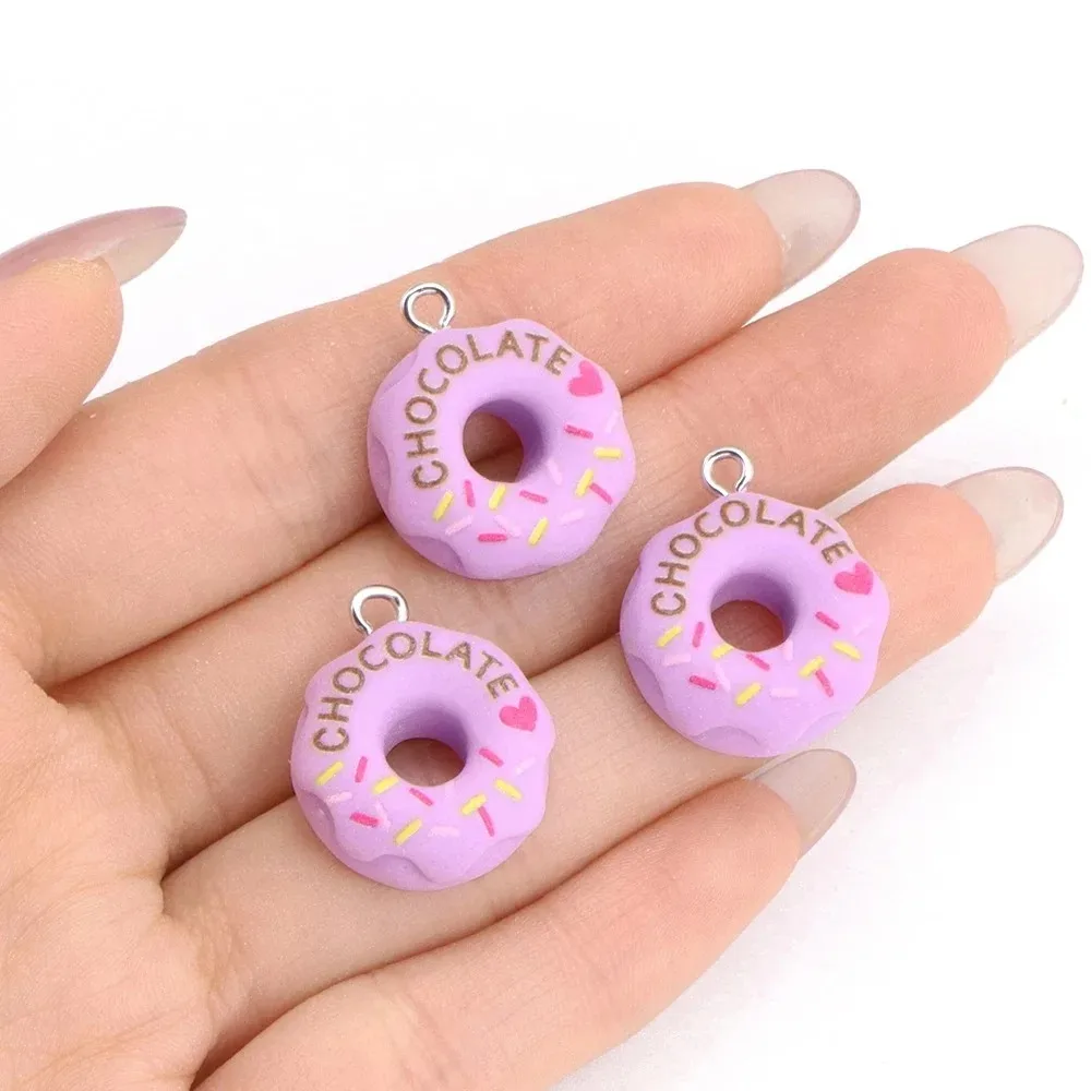 10Pcs Kawaii 3D Bread Donut Re - Resin Crafts Diy review and price