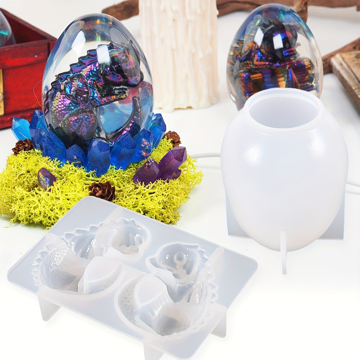 Silicone Dragon Egg Molds, 2-P - Resin Craft Ideas review and price