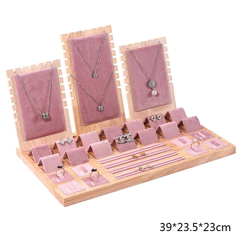 Jewelry Display Tray Necklace  - Wood Ring Blank review and price