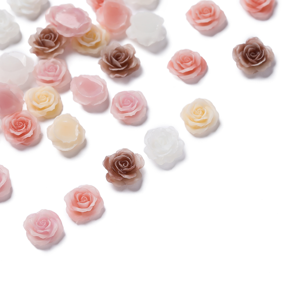 20/50pcs No Hole Resin Flower  - Resin Craft Ideas review and price