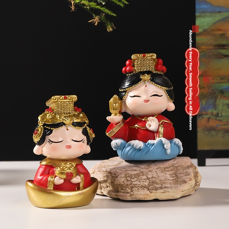 Chinese Style Mazu Resin Figur - Crafting Resin review and price