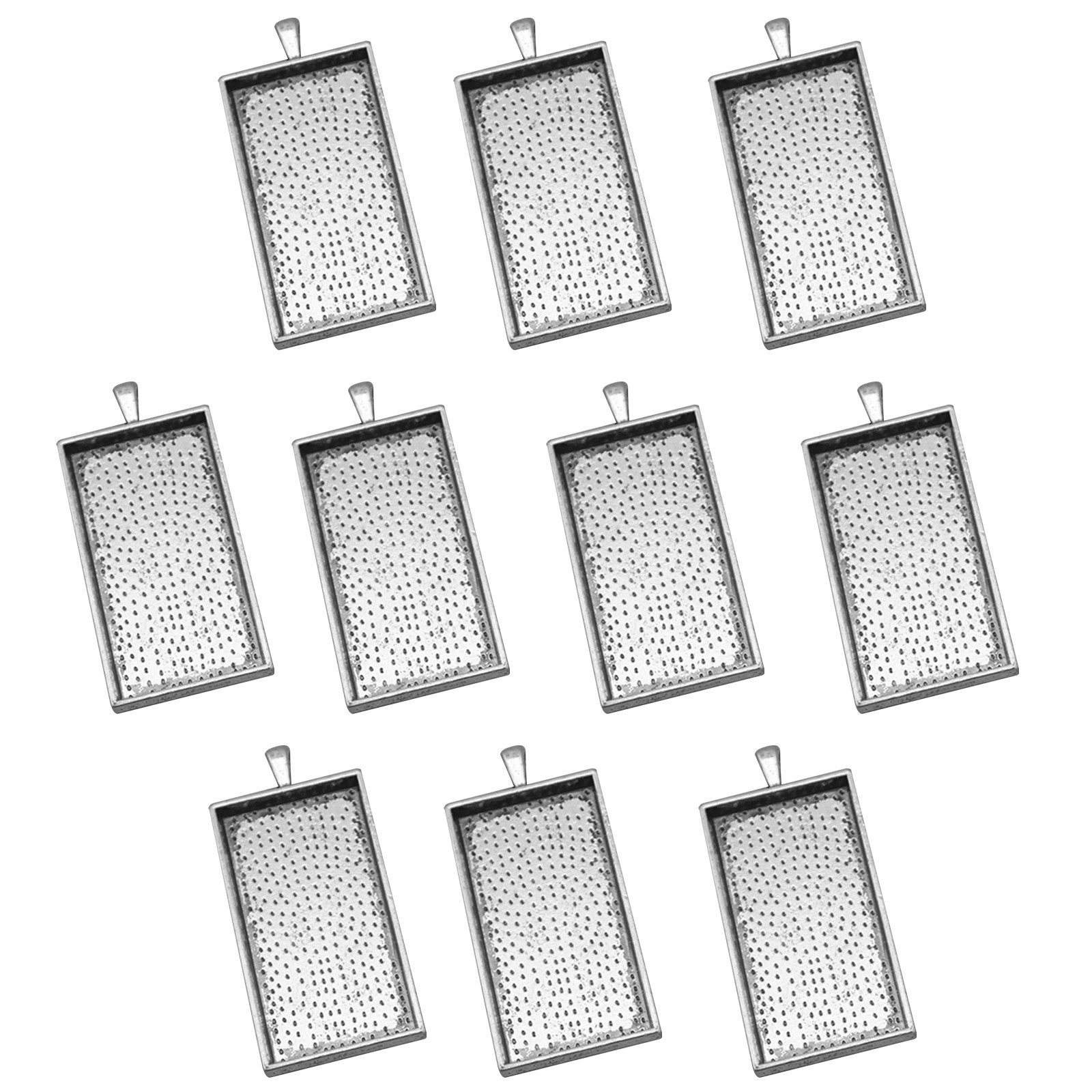 10Pcs Alloy Pendant Trays Vint - Bezels Set Pendant review and price